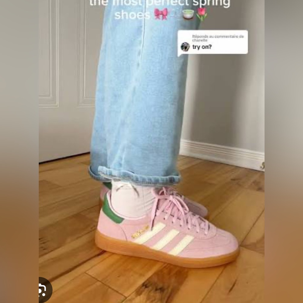 Pink adidas spezial